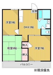 白岡駅 徒歩22分 2階の物件間取画像